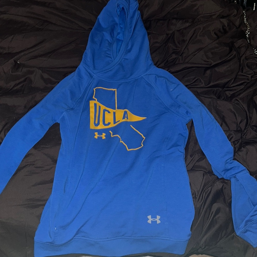 UCLA under Armour hoodie.